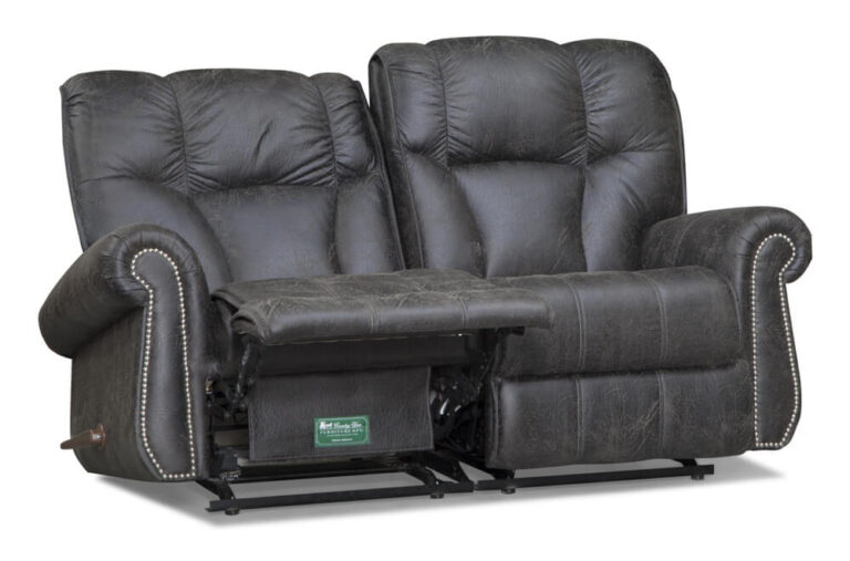 800 Rocking Reclining loveseat - open