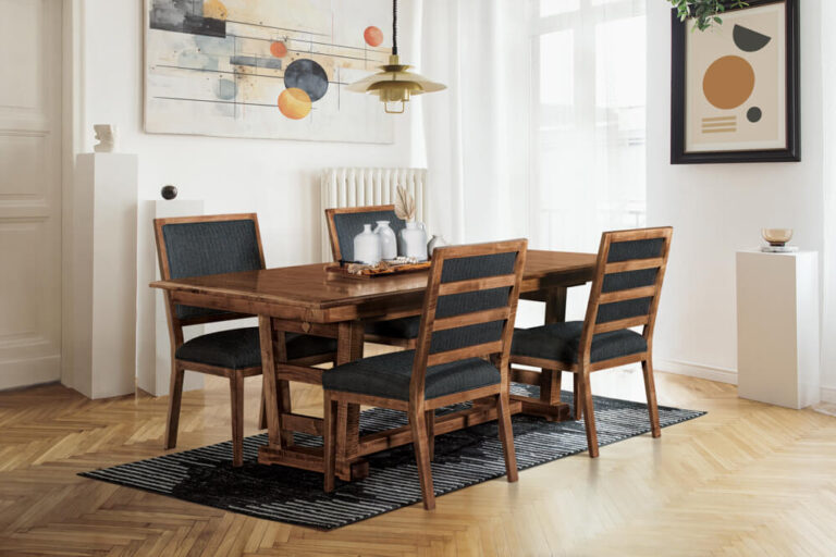 Brinkley Trestle dining room setting