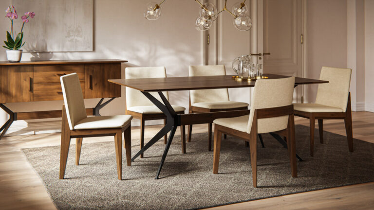 Jefferson dining room setting