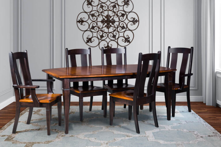 Mansfield dining room setting
