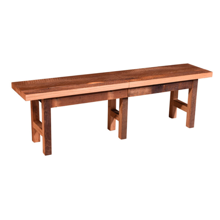 wooden bench
