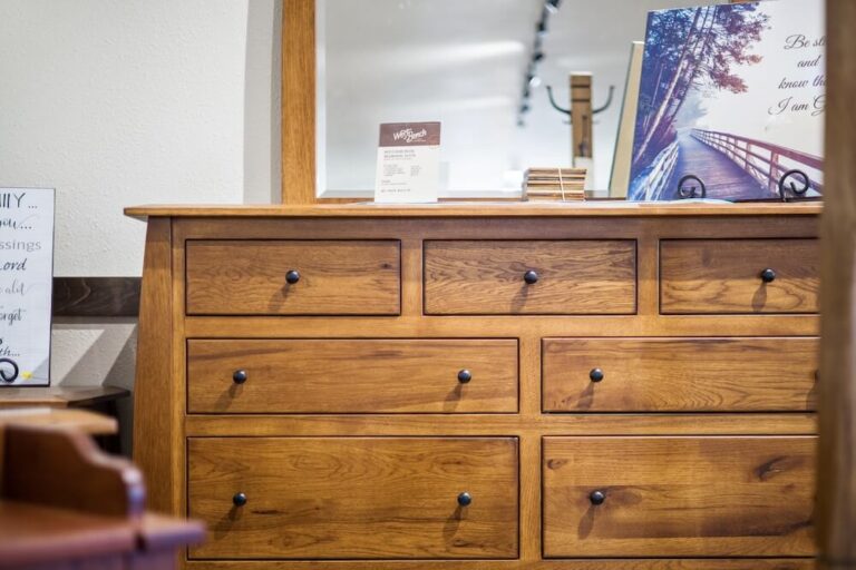 Nathan Satran dresser with mirror