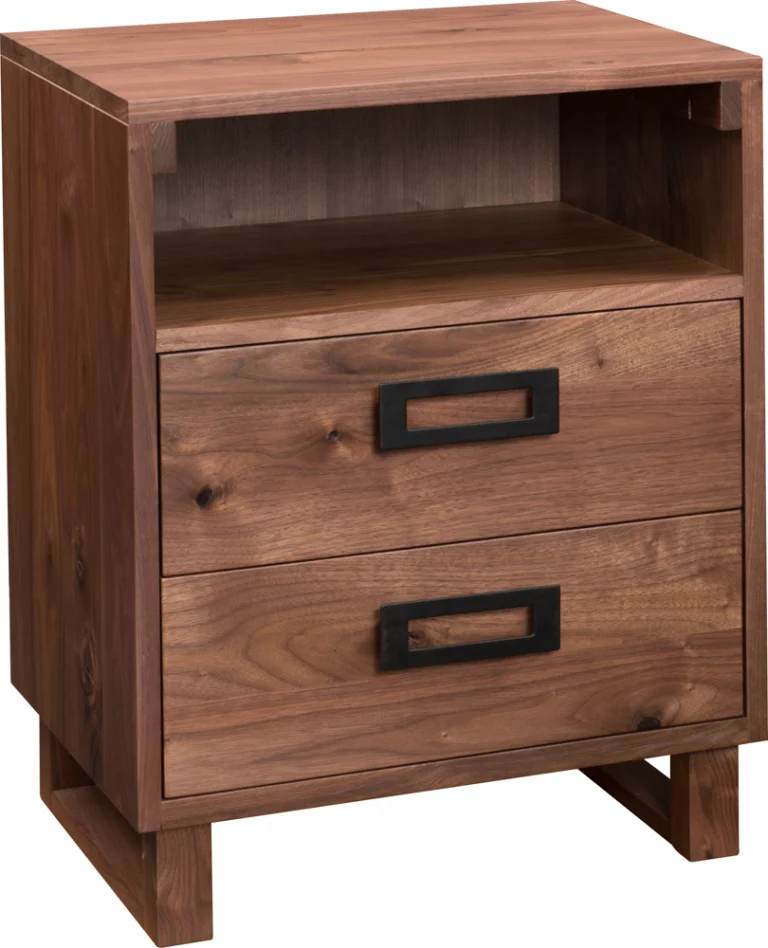bedroom BH oddesa MB7492 2 Drawer Nightstand