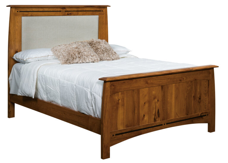 bedroom ITJR boulder creek ITBC-057 (Fabric Headboard) bed