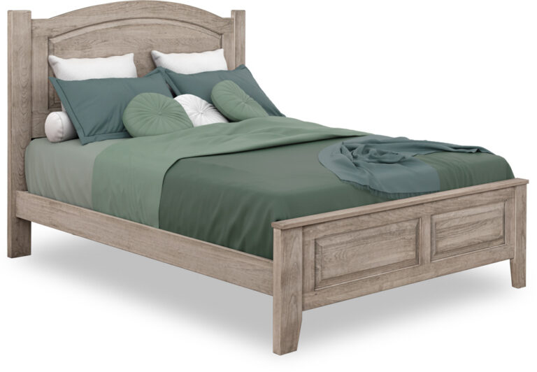 bedroom SC Carlston Bed [R-06-21] Sap Cherry with Mineral