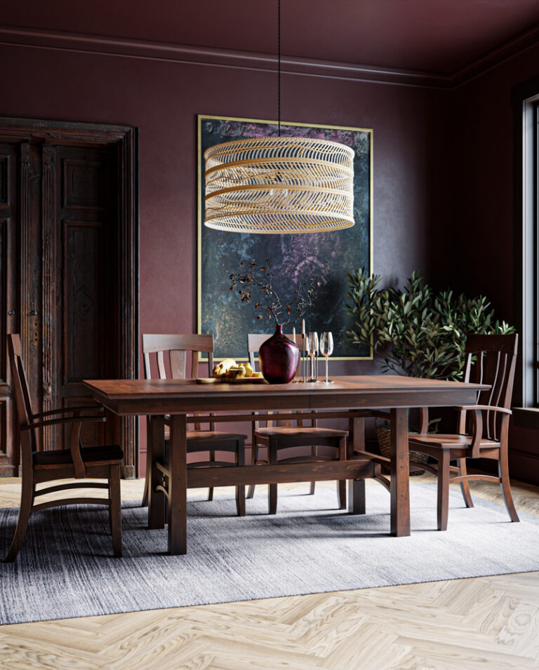 dining artisan chair Gatlinburg Room Setting lifestyle